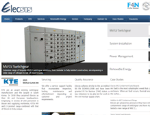 Tablet Screenshot of elecsis.com